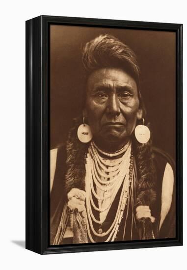 Chief Joseph-Nez Perce, 1903-Edward S Curtis-Framed Premier Image Canvas