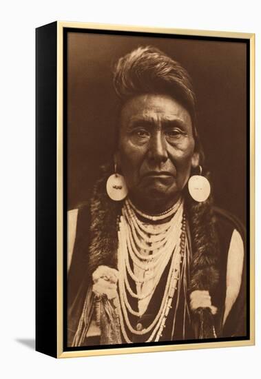 Chief Joseph-Nez Perce, 1903-Edward S Curtis-Framed Premier Image Canvas