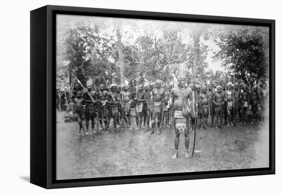 Chief Natei, Nelua, 1892-null-Framed Premier Image Canvas