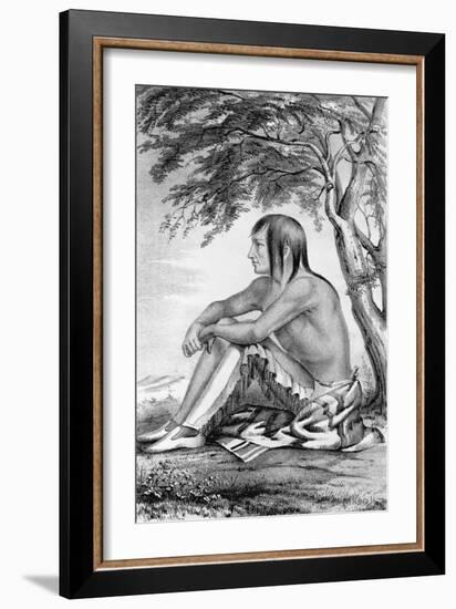 Chief O Cum-Who-Wust-C. B. Graham-Framed Giclee Print