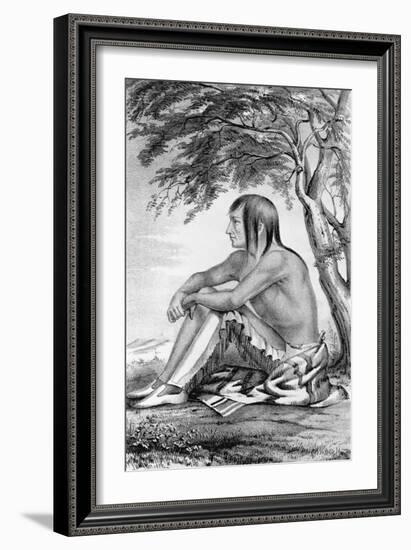 Chief O Cum-Who-Wust-C. B. Graham-Framed Giclee Print