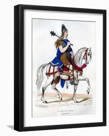 Chief of the Franks, C5th-9th Century (1882-188)-Meunier-Framed Giclee Print