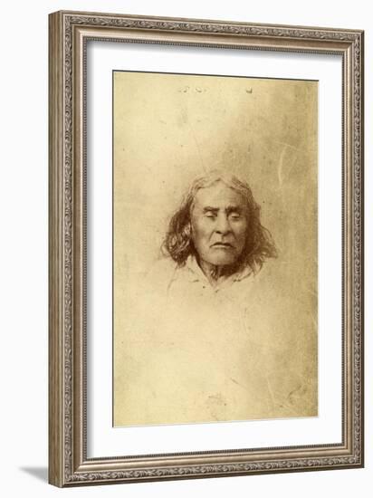 Chief Seattle, Circa 1865-Joseph Thwaites-Framed Giclee Print