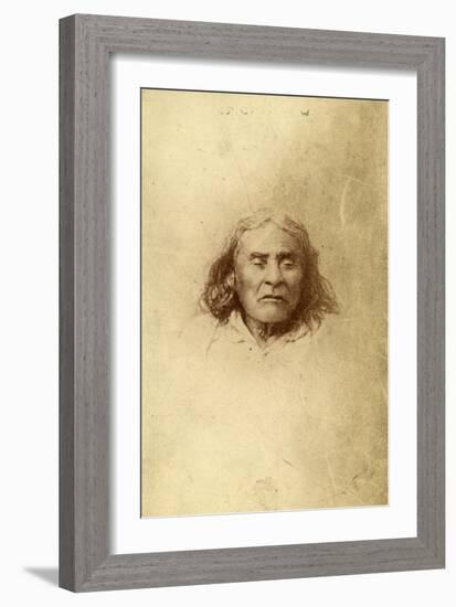 Chief Seattle, Circa 1865-Joseph Thwaites-Framed Giclee Print