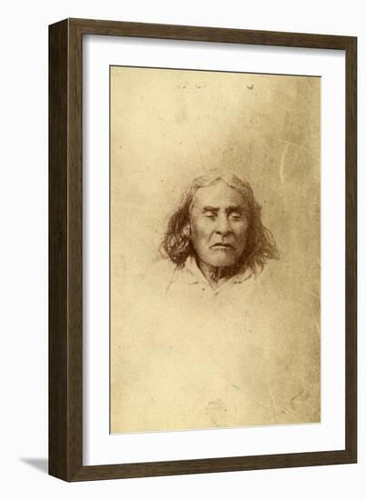 Chief Seattle, Circa 1865-Joseph Thwaites-Framed Giclee Print