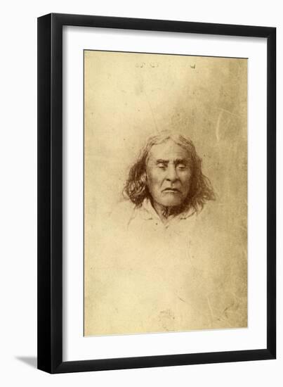 Chief Seattle, Circa 1865-Joseph Thwaites-Framed Giclee Print