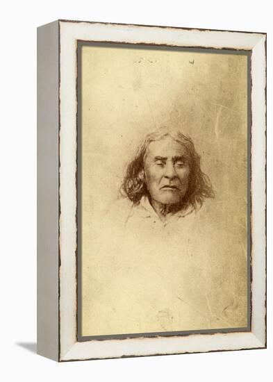 Chief Seattle, Circa 1865-Joseph Thwaites-Framed Premier Image Canvas