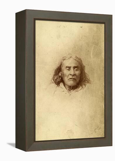 Chief Seattle, Circa 1865-Joseph Thwaites-Framed Premier Image Canvas