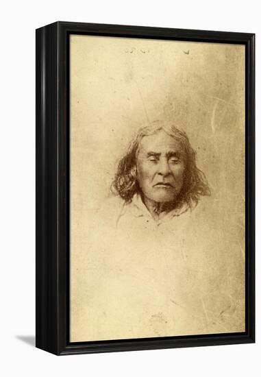 Chief Seattle, Circa 1865-Joseph Thwaites-Framed Premier Image Canvas