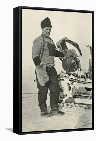 'Chief Stoker Lashly (Who received the Albert Medal)', 1911, (1913)-Herbert Ponting-Framed Premier Image Canvas