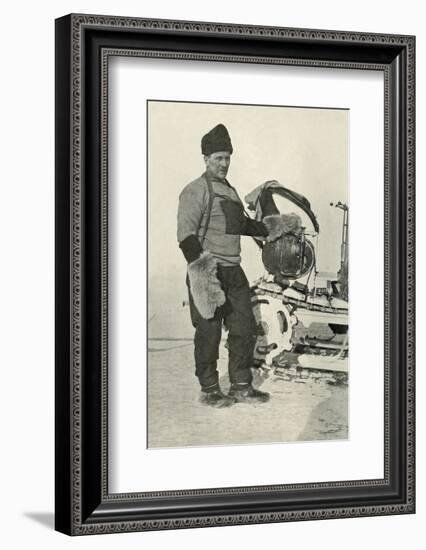 'Chief Stoker Lashly (Who received the Albert Medal)', 1911, (1913)-Herbert Ponting-Framed Photographic Print