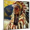 Chief Thundercloud-Walter Ufer-Mounted Giclee Print