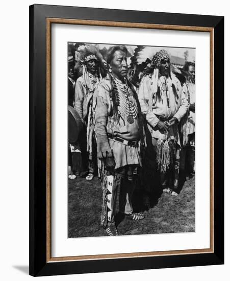 Chief Two Guns White Calf-null-Framed Photographic Print