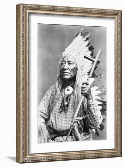 Chief Washakie-American Photographer-Framed Giclee Print