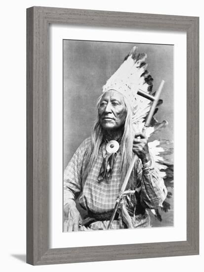 Chief Washakie-American Photographer-Framed Giclee Print