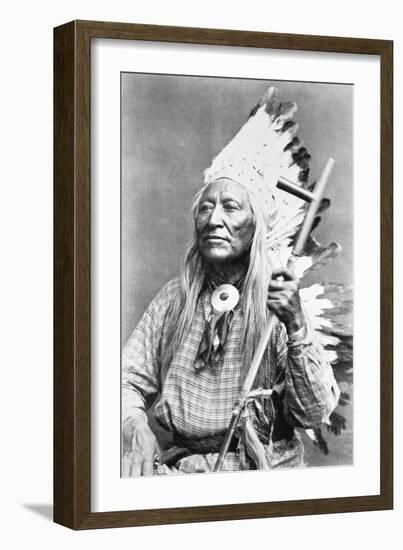 Chief Washakie-American Photographer-Framed Giclee Print