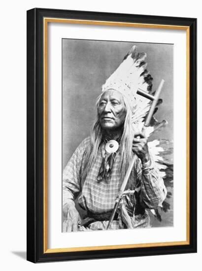 Chief Washakie-American Photographer-Framed Giclee Print