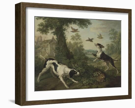 Chien chassant-Christophe Huet-Framed Giclee Print