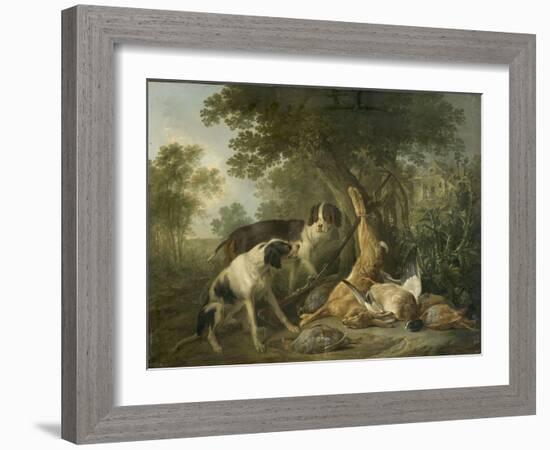 Chien et gibier-Christophe Huet-Framed Giclee Print