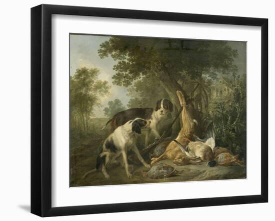 Chien et gibier-Christophe Huet-Framed Giclee Print