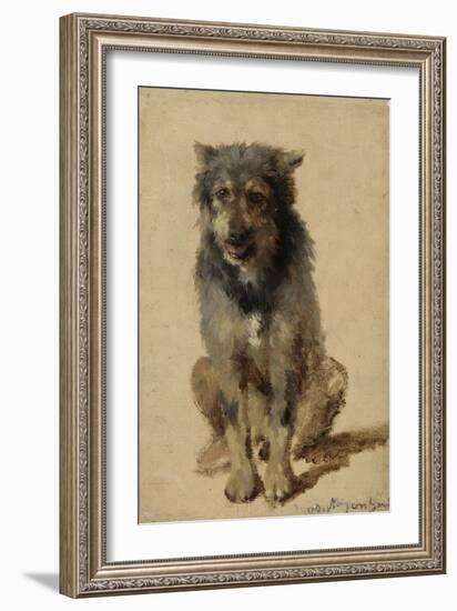 Chien-Rosa Bonheur-Framed Giclee Print