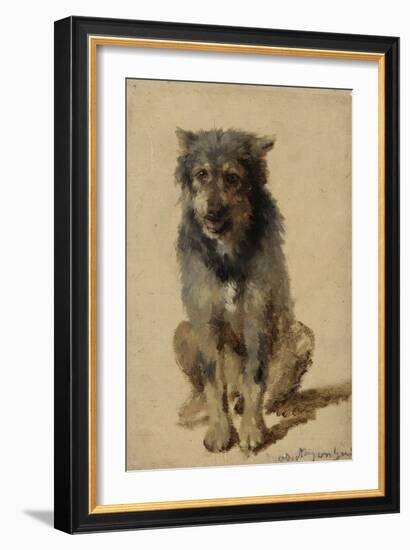 Chien-Rosa Bonheur-Framed Giclee Print