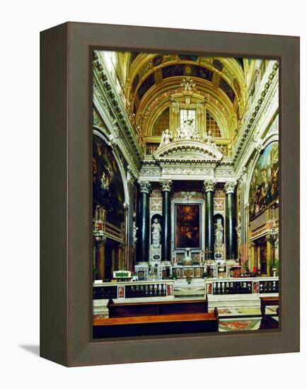 Chiesa Del Gesù, Genoa-Leonardo da Vinci-Framed Premier Image Canvas