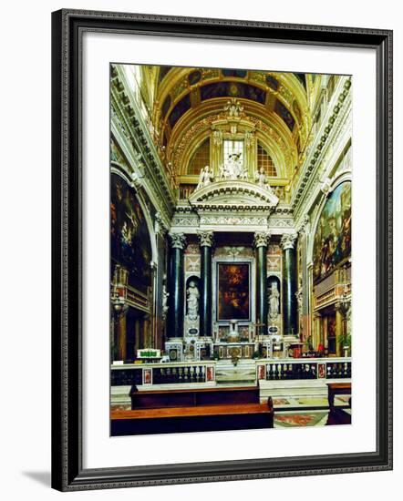 Chiesa Del Gesù, Genoa-Leonardo da Vinci-Framed Photographic Print