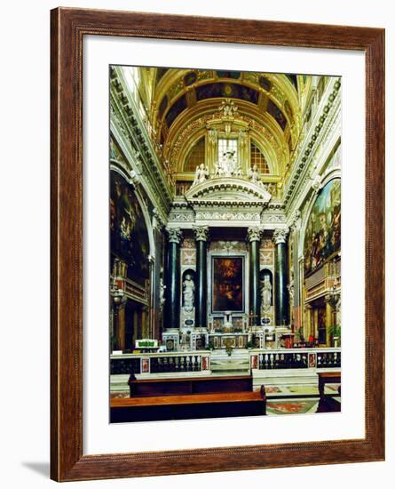 Chiesa Del Gesù, Genoa-Leonardo da Vinci-Framed Photographic Print