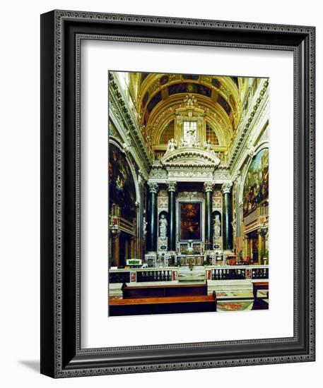 Chiesa Del Gesù, Genoa-Leonardo da Vinci-Framed Photographic Print