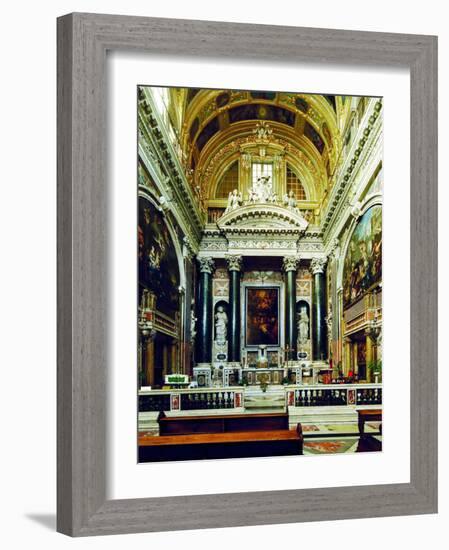 Chiesa Del Gesù, Genoa-Leonardo da Vinci-Framed Photographic Print