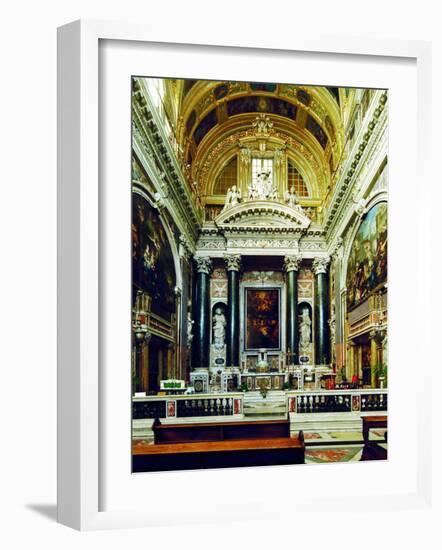 Chiesa Del Gesù, Genoa-Leonardo da Vinci-Framed Photographic Print