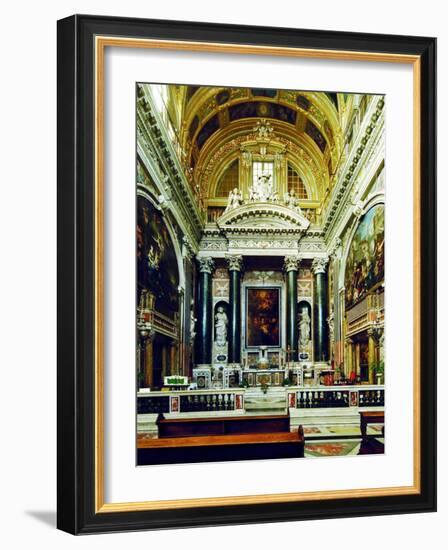 Chiesa Del Gesù, Genoa-Leonardo da Vinci-Framed Photographic Print