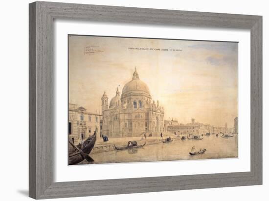 Chiesa Della Salute, Grand Canal, Venice-Gaspar van Wittel-Framed Giclee Print