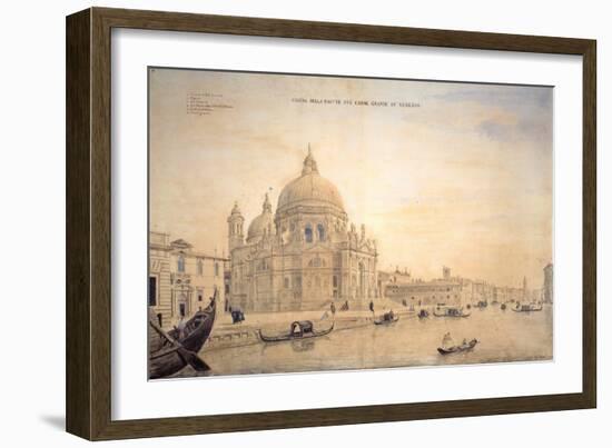 Chiesa Della Salute, Grand Canal, Venice-Gaspar van Wittel-Framed Giclee Print