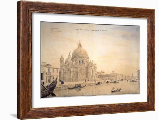 Chiesa Della Salute, Grand Canal, Venice-Gaspar van Wittel-Framed Giclee Print