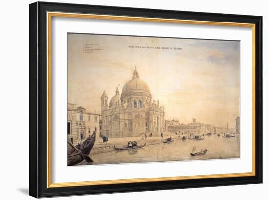 Chiesa Della Salute, Grand Canal, Venice-Gaspar van Wittel-Framed Giclee Print