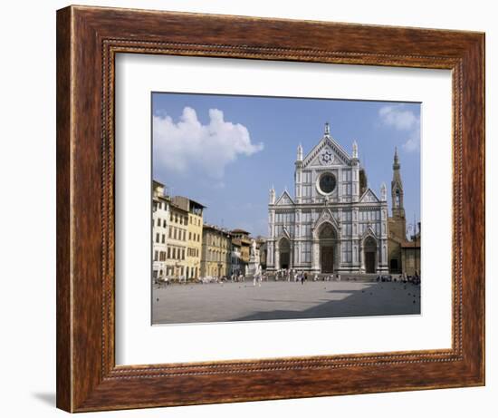 Chiesa Di Santa Croce, Florence, Tuscany, Italy-James Emmerson-Framed Photographic Print