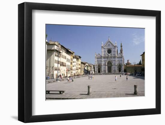 Chiesa Di Santa Croce, Florence, Tuscany, Italy-James Emmerson-Framed Photographic Print