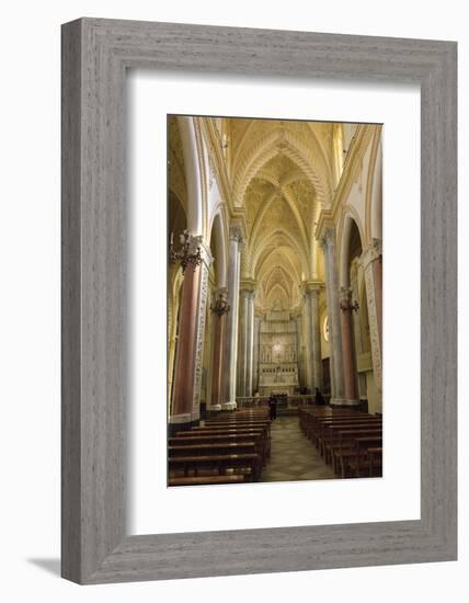 Chiesa Madre Church. Erice. Sicily. Italy-Tom Norring-Framed Photographic Print