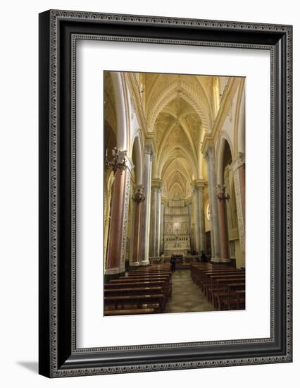 Chiesa Madre Church. Erice. Sicily. Italy-Tom Norring-Framed Photographic Print