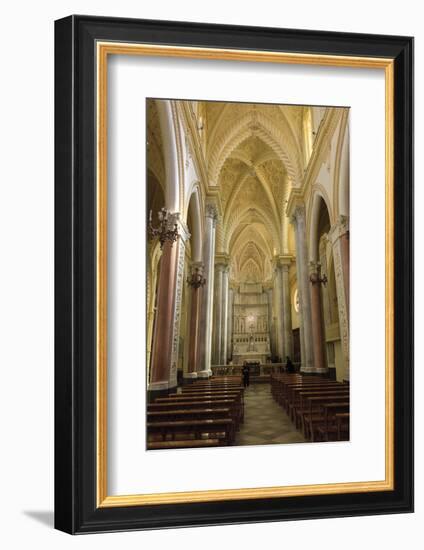 Chiesa Madre Church. Erice. Sicily. Italy-Tom Norring-Framed Photographic Print