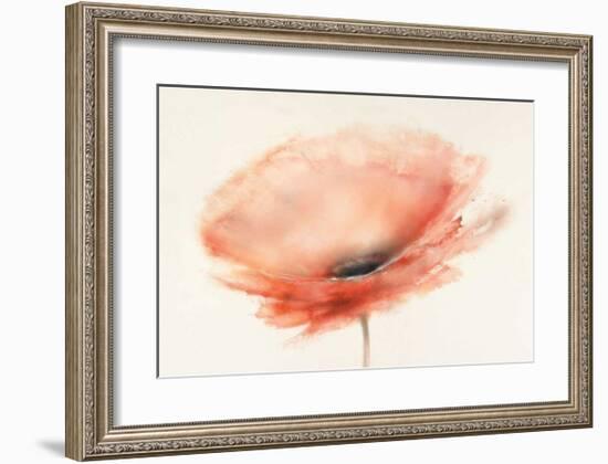 Chiffon Poppy-J^P^ Prior-Framed Giclee Print