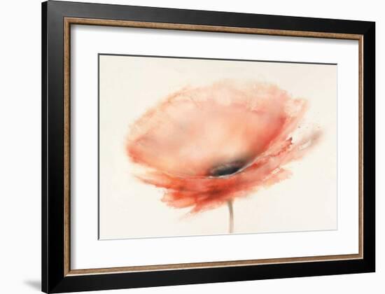 Chiffon Poppy-J^P^ Prior-Framed Giclee Print