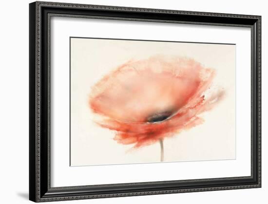 Chiffon Poppy-J^P^ Prior-Framed Giclee Print