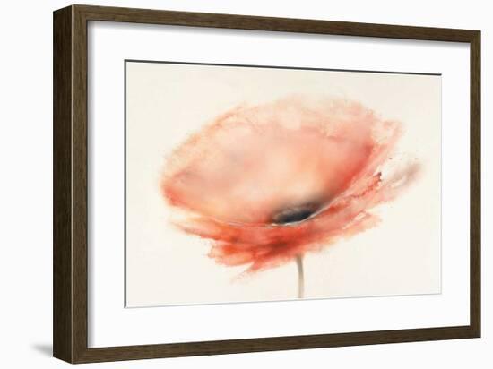 Chiffon Poppy-J^P^ Prior-Framed Giclee Print