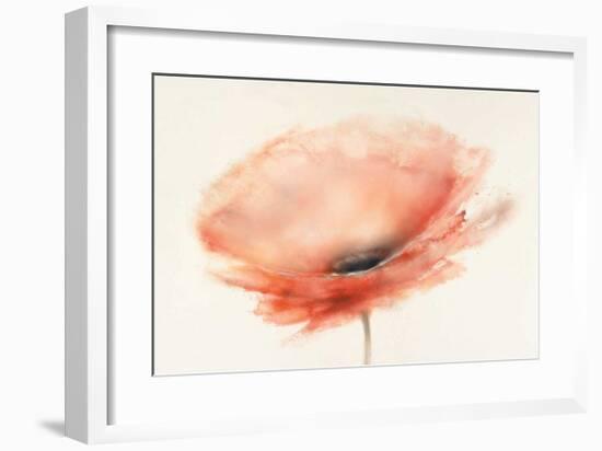 Chiffon Poppy-J^P^ Prior-Framed Giclee Print