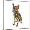 Chihuahua Abstract Circles-Ron Magnes-Mounted Giclee Print