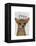 Chihuahua and Tiara-Fab Funky-Framed Stretched Canvas