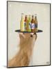 Chihuahua Beer Lover-Fab Funky-Mounted Art Print